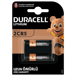 DURACELL 2CR5 (D245) LITHIUM 6V PİL